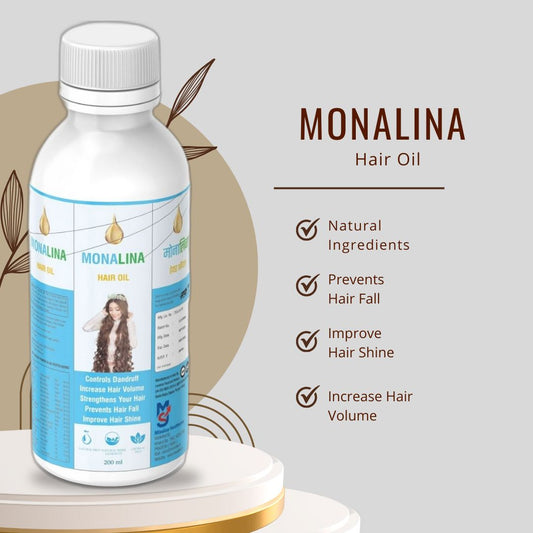 MONALINA  Hair Oil & Capsule For Men and Women