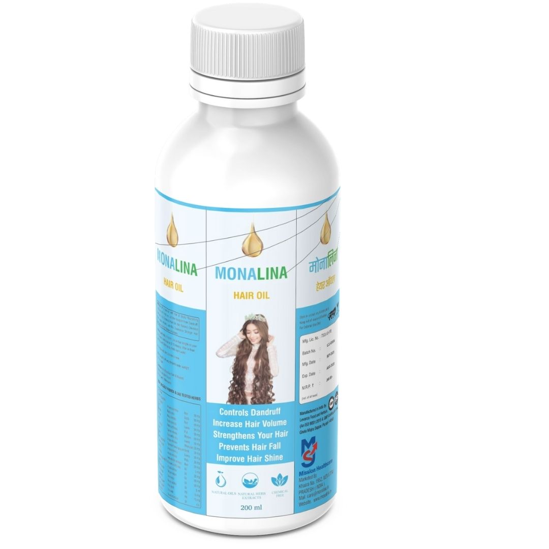 MONALINA  Hair Oil & Capsule For Men and Women